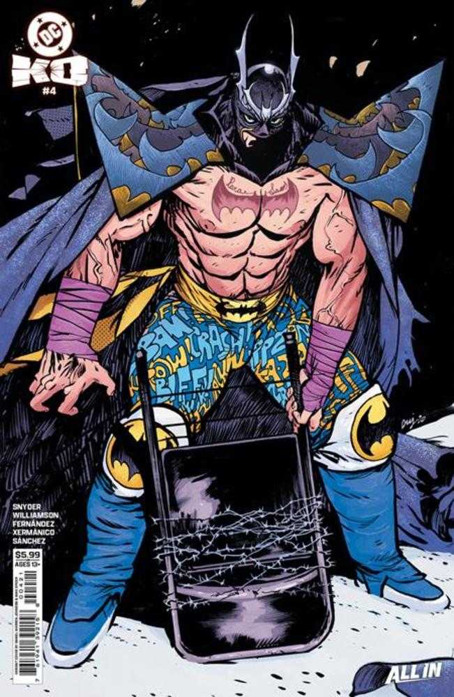 DC K.O. #4 Cover B Daniel Warren Johnson Variant