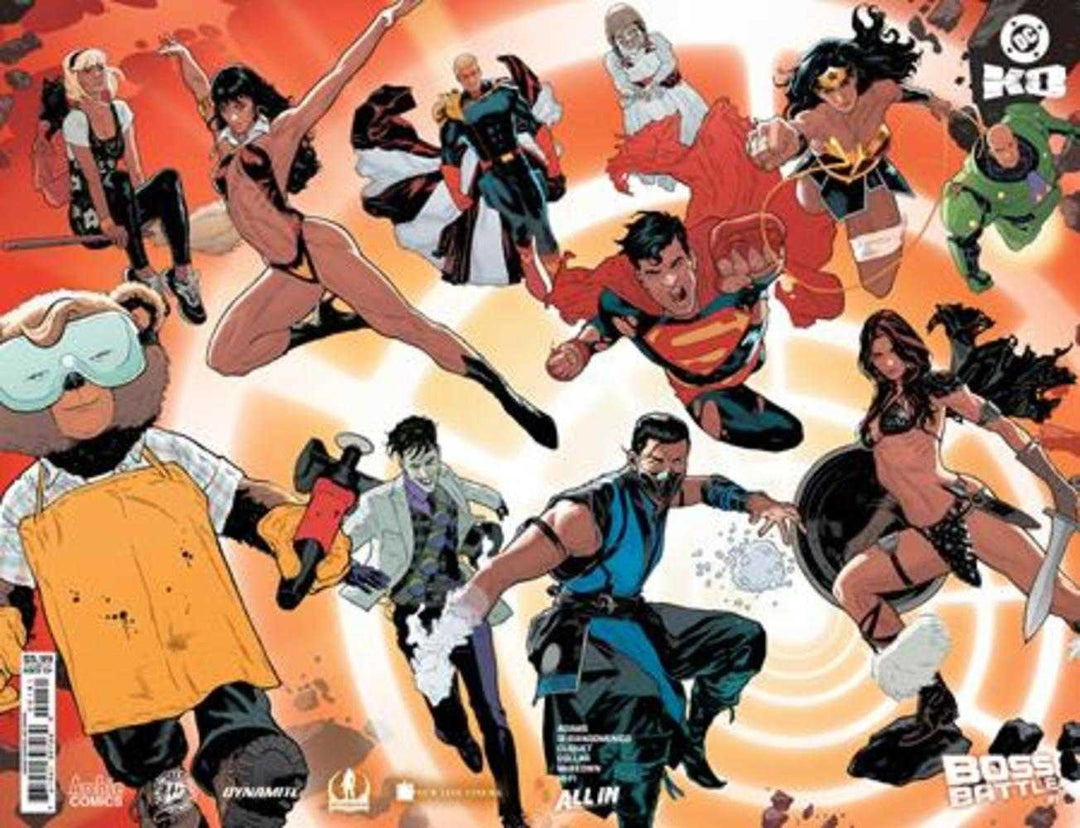 DC K.O. Boss Battle #1 (One Shot) Cover E Jeff Spokes Wraparound Variant