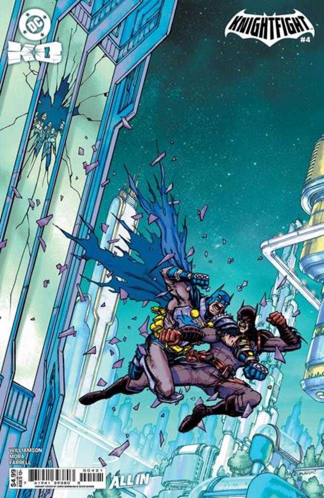 DC K.O. Knightfight #4 Cover B Chris Burnham Variant