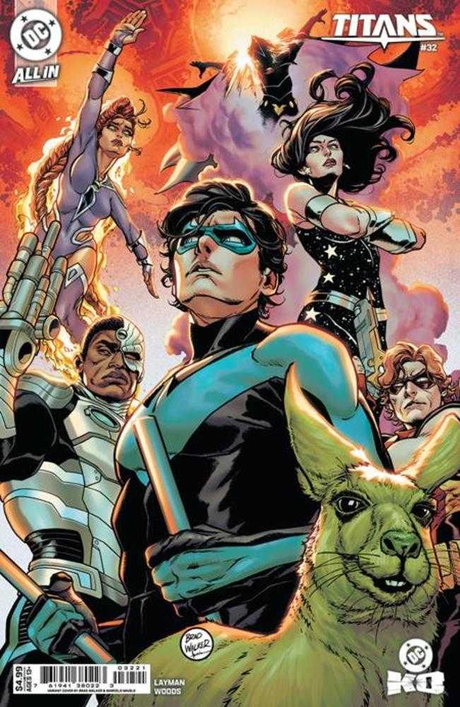 Titans #32 Cover B Brad Walker Variant (DC K.O.)