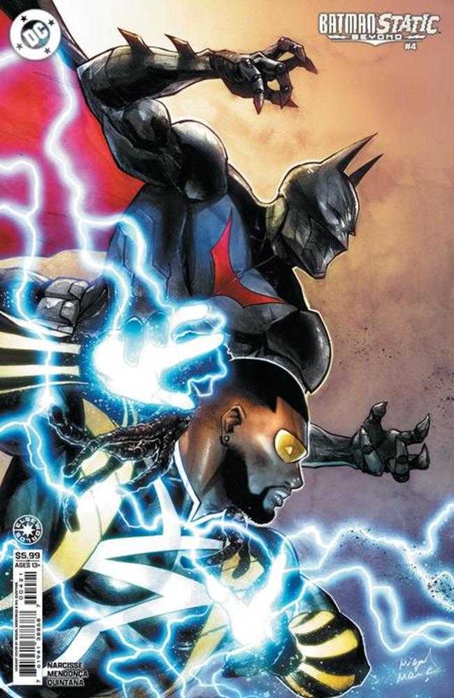Batman Static Beyond #4 Cover B Miguel Mendonca Variant