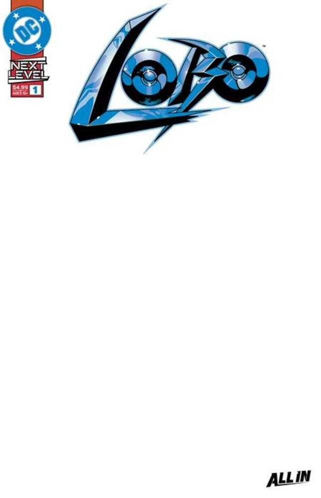 Lobo #1 Cover F Blank Variant