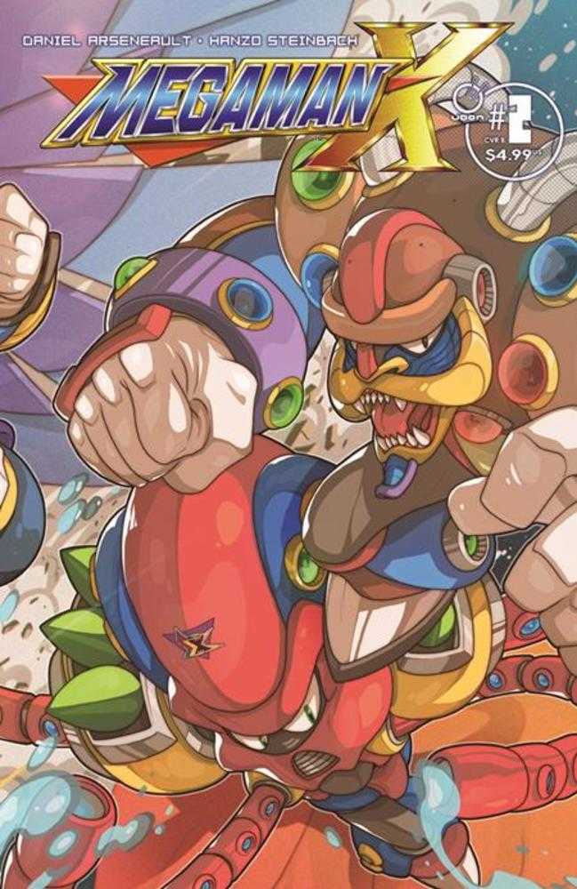 Mega Man X #2 Cover B Edwin Huang Variant