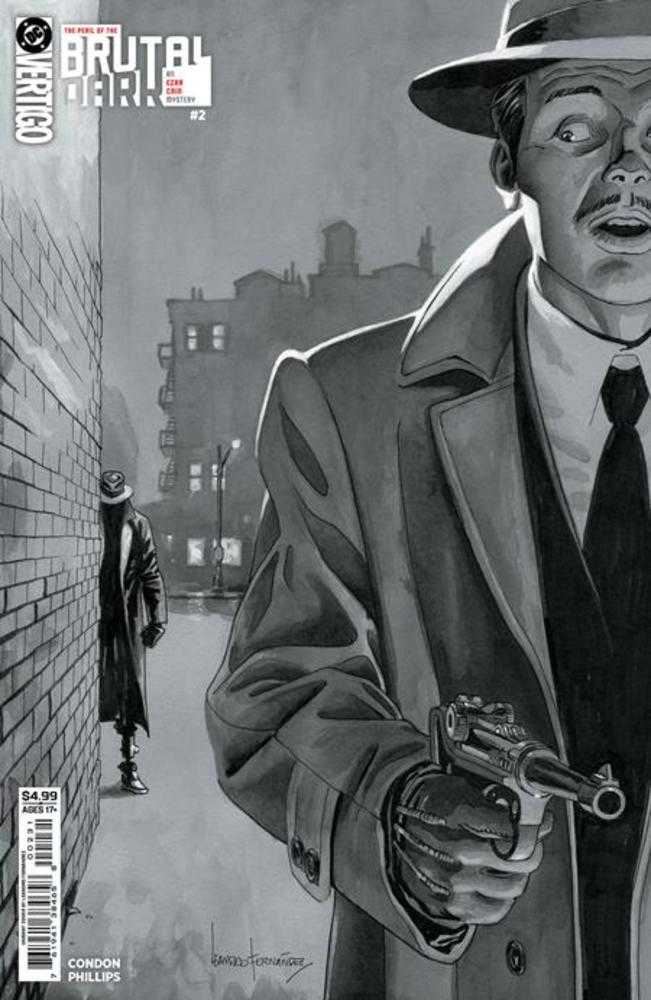 The Peril Of The Brutal Dark An Ezra Cain Mystery #2 Cover C Leandro Fernandez Variant