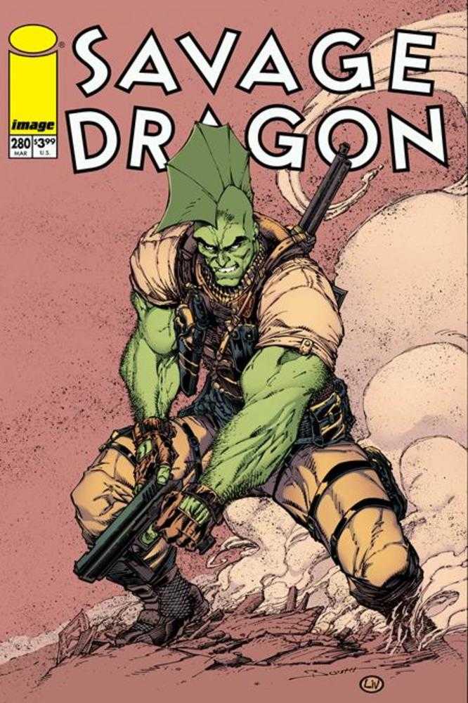 Savage Dragon #280 Cover C Brett Booth & Livesay Variant