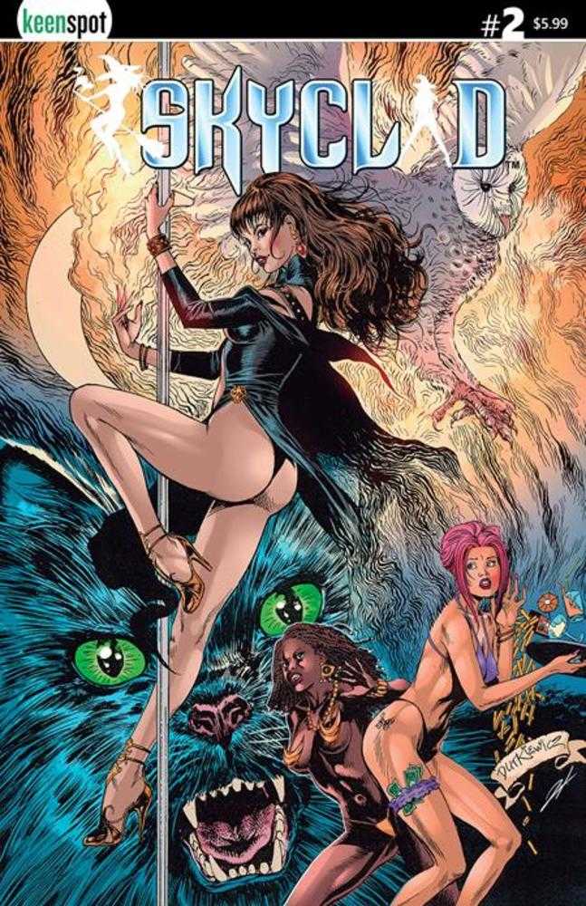 Skyclad #2 Cover A Michal Dutkiewicz Familiar Frenzy