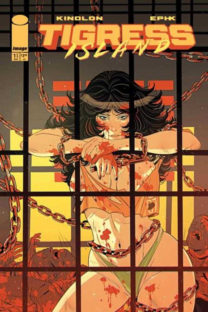 Tigress Island #1 Cover C Luana Vecchio Nsfw Polybagged Variant