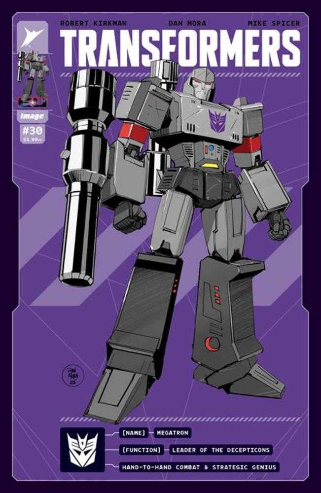 Transformers #30 Cover E 1 in 50 Dan Mora & Andres Juarez Variant