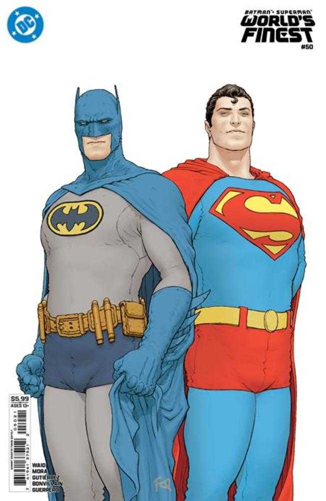 Batman Superman Worlds Finest #50 Cover B Frank Quitely Variant