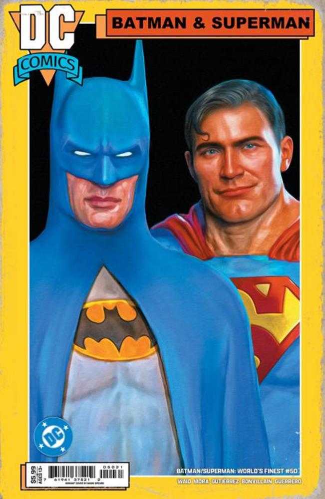 Batman Superman Worlds Finest #50 Cover C Mark Spears Variant