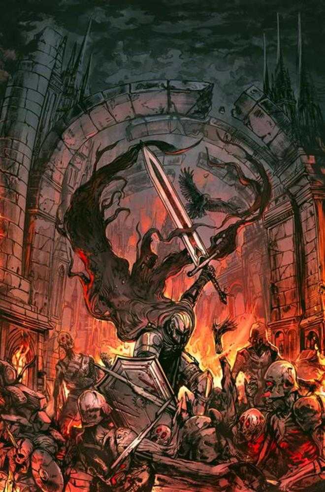 Dark Souls Mother Of Mourning #4 Cover C Reza Afshar Full Art Variant
