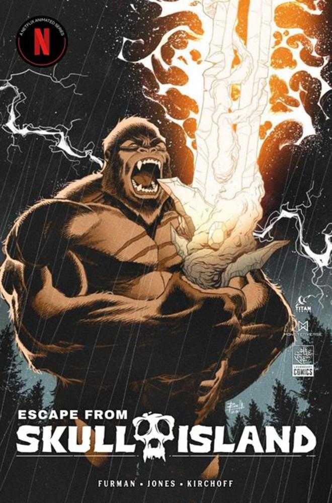 Escape From Skull Island #4 Cover A Rodrigo Rocha