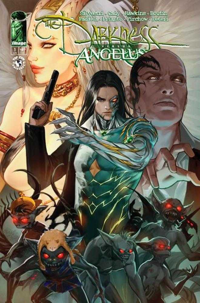Darkness vs Angelus Cover B Leirix Variant