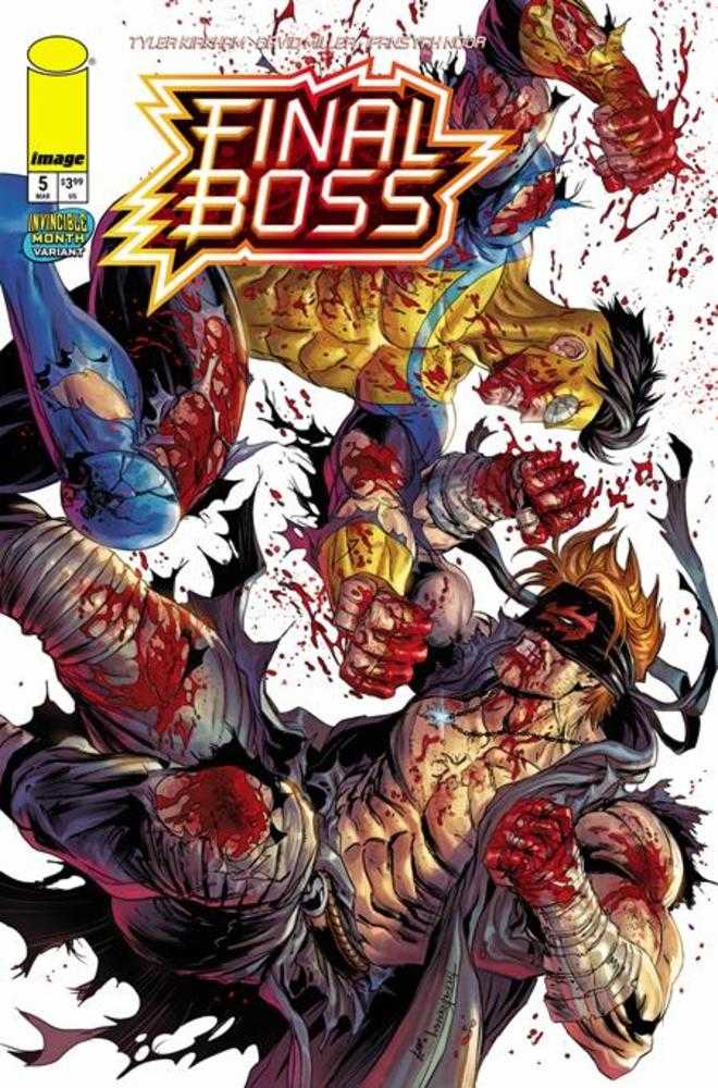 Final Boss #5 Cover G Tyler Kirkham Invincible Team Up Variant