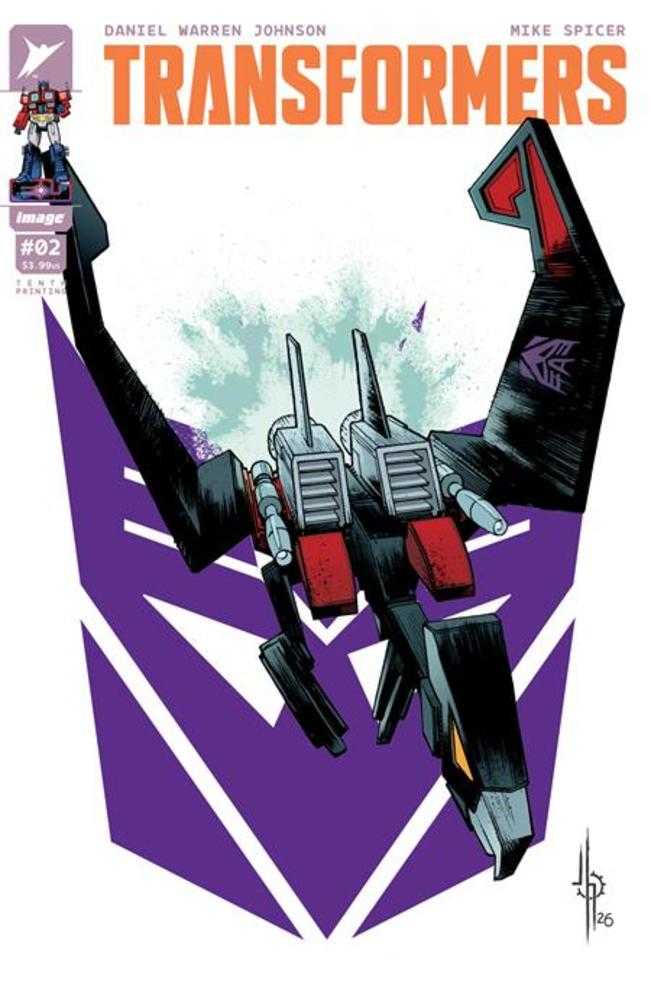 Transformers #2 10th Printing Cover D Jason Howard Variant