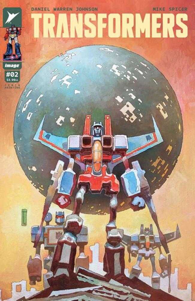 Transformers #2 10th Printing Cover G Toni Fejzula Variant