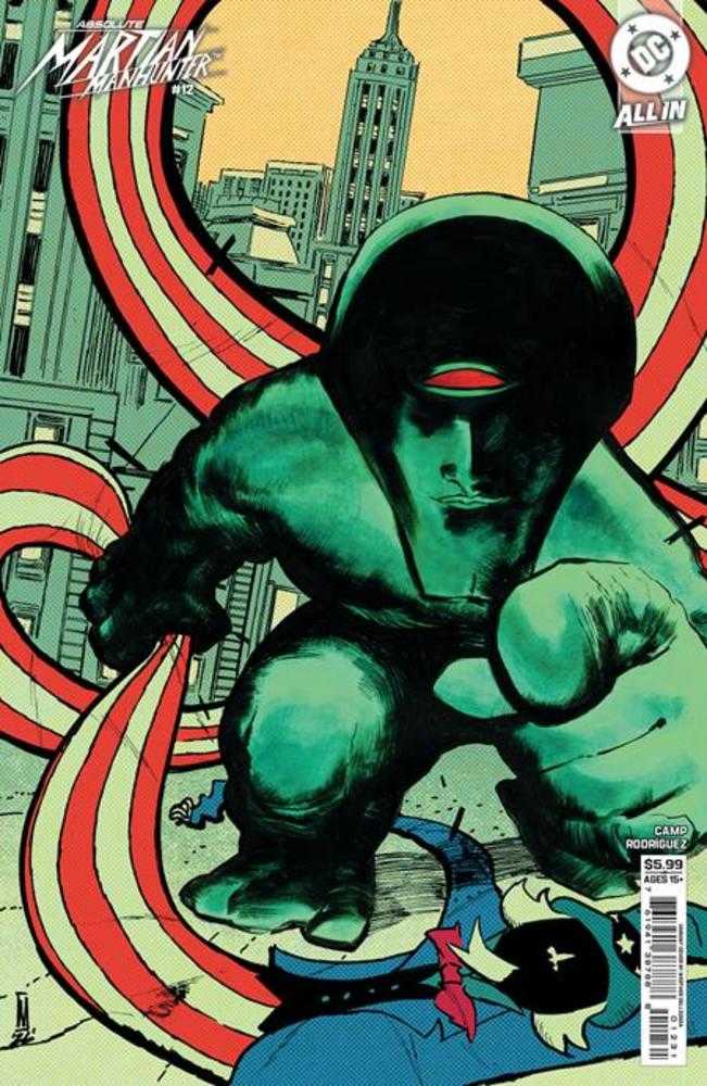 Absolute Martian Manhunter #12 Cover C Werther Dell Edera Variant