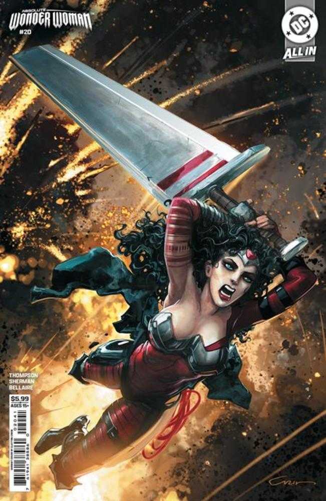 Absolute Wonder Woman #20 Cover D Clayton Crain Variant