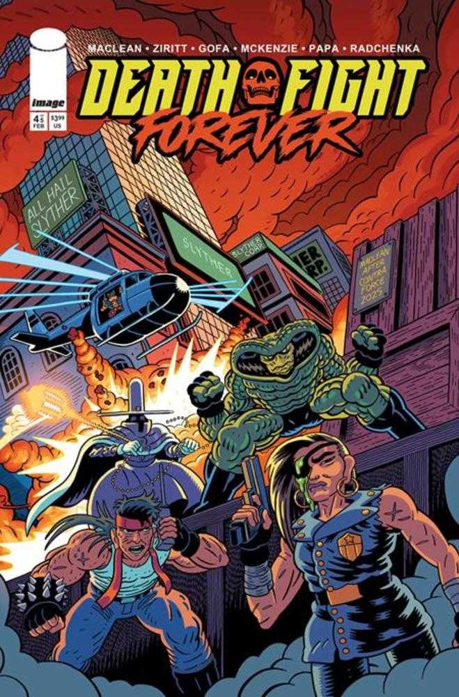 Death Fight Forever #4 Cover A Andrew Maclean