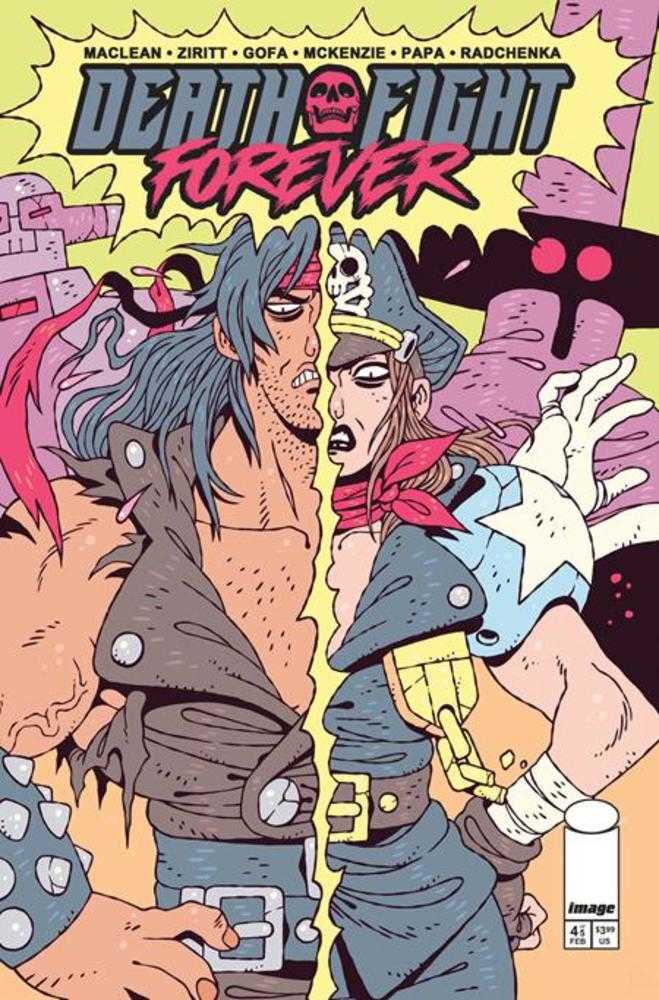 Death Fight Forever #4 Cover B Sam Mckenzie Variant