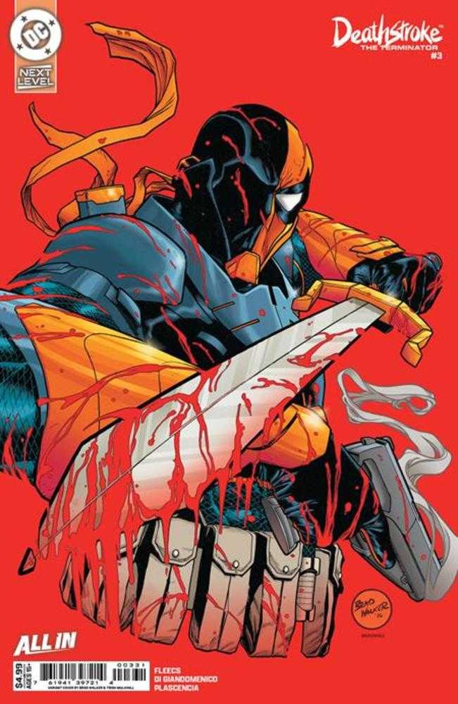 Deathstroke The Terminator #3 Cover C Brad Walker Variant