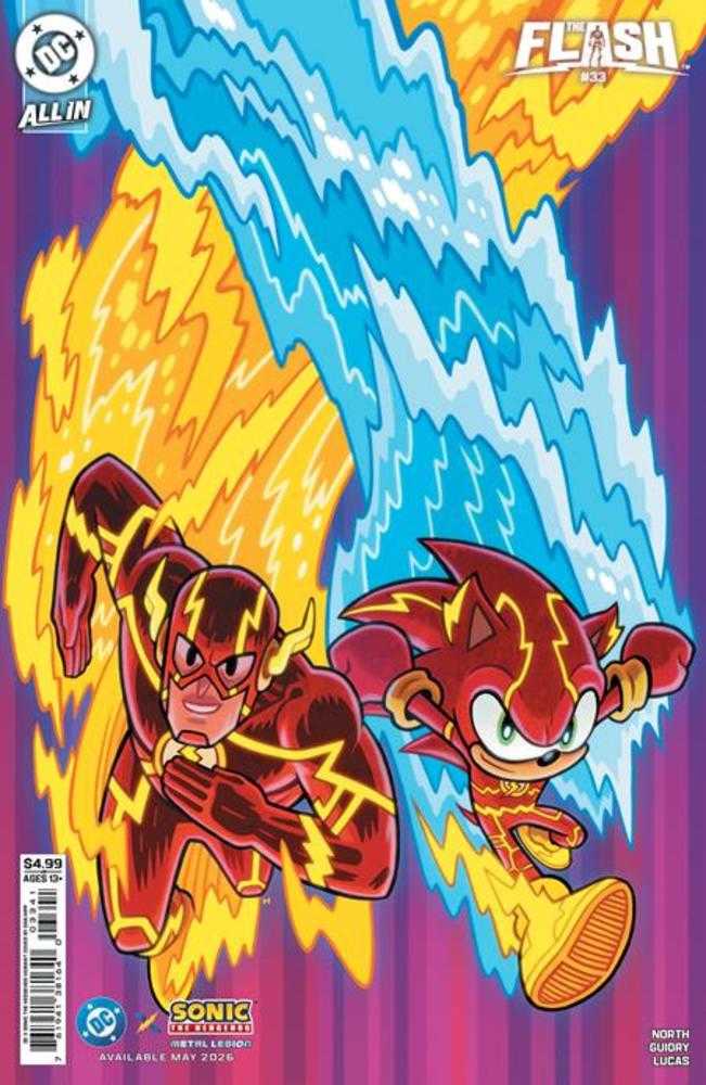 Flash #33 Cover D Dan Hipp DC X Sonic Variant