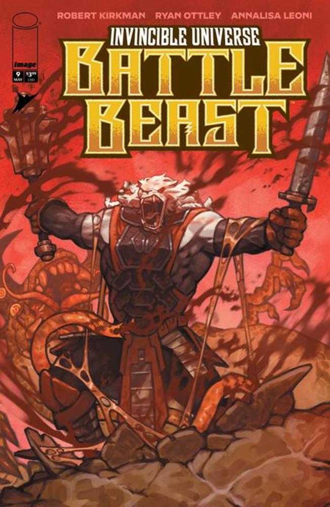 Invincible Universe Battle Beast #9 Cover E 1:50 Crom Variant