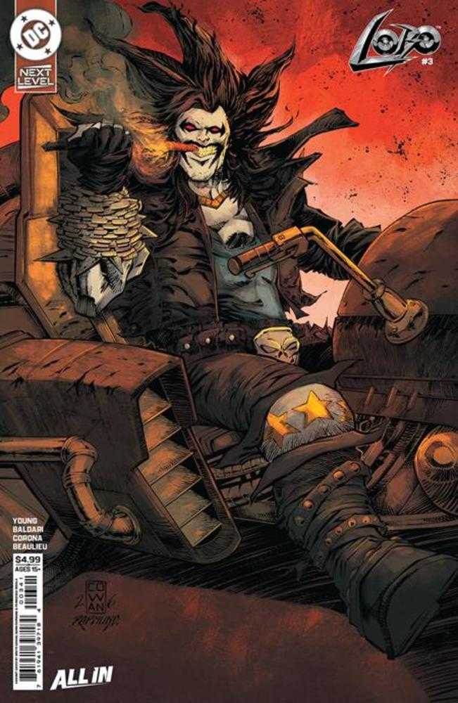Lobo #3 Cover D Denys Cowan Variant
