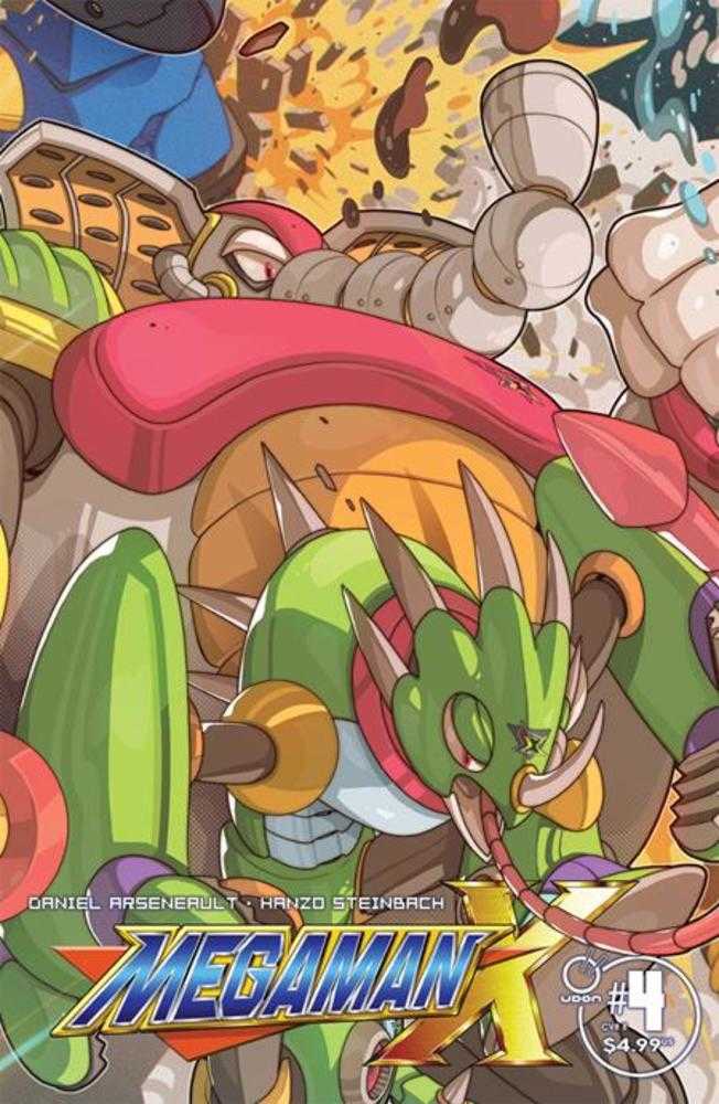 Mega Man X #4 Cover B Edwin Huang Variant