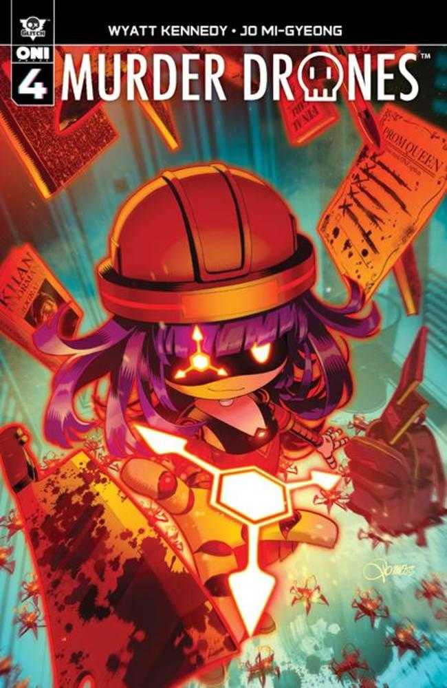 Murder Drones #4 Cover A Alessio Zonno