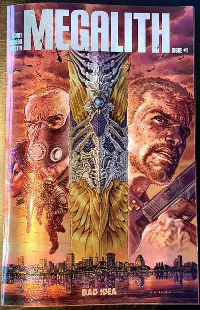 Olympus Saga Megalith #1 Cover C Lewis Larosa Chromium Variant