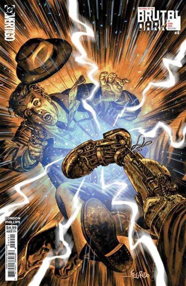 The Peril Of The Brutal Dark An Ezra Cain Mystery #4 Cover B Duncan Fegredo Variant