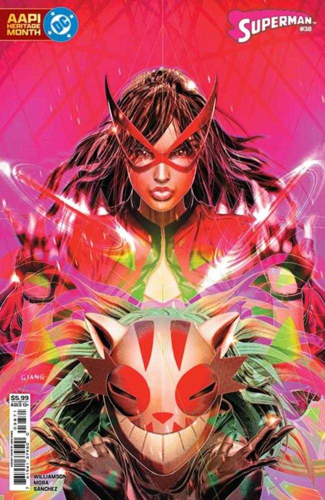 Superman #38 Cover G John Giang Aapi Heritage Month Variant (The Reign Of The Superboys)