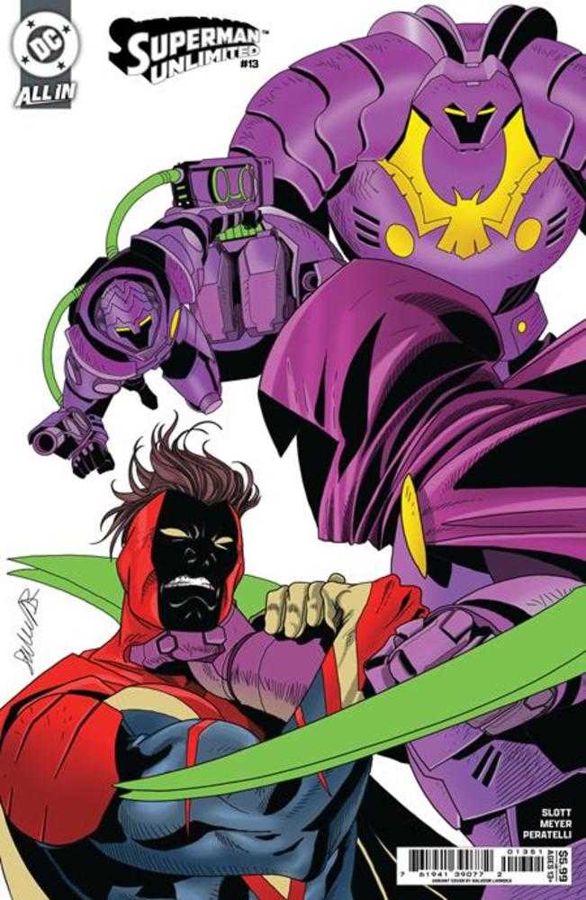 Superman Unlimited #13 Cover D Salvador Larroca Variant (The Reign Of The Superboys)