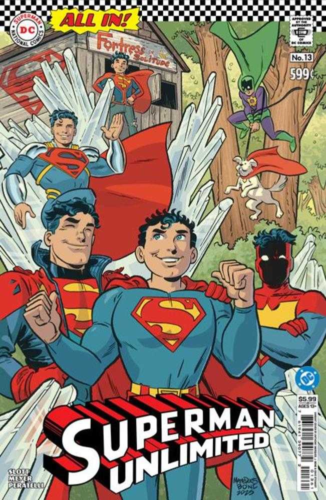 Superman Unlimited #13 Cover E Anthony Marques Variant (The Reign Of The Superboys)