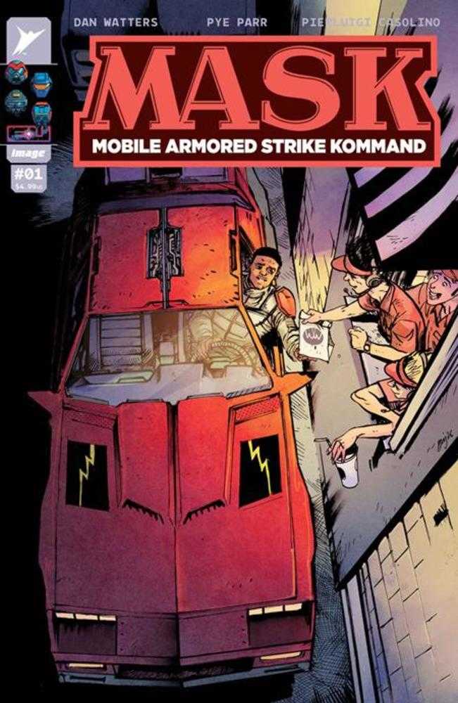 Mask #1 Cover K Inc 1:500 Daniel Warren Johnson & Mike Spicer Variant