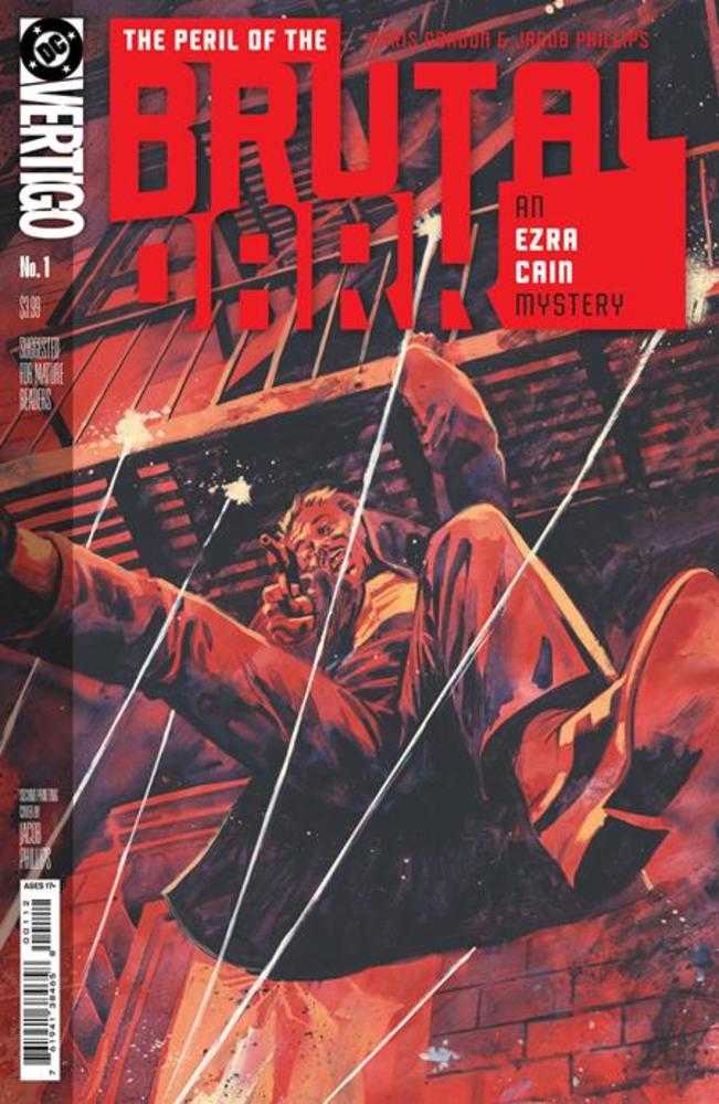 The Peril Of The Brutal Dark An Ezra Cain Mystery #1 2nd Print Cover A Jacob Phillips