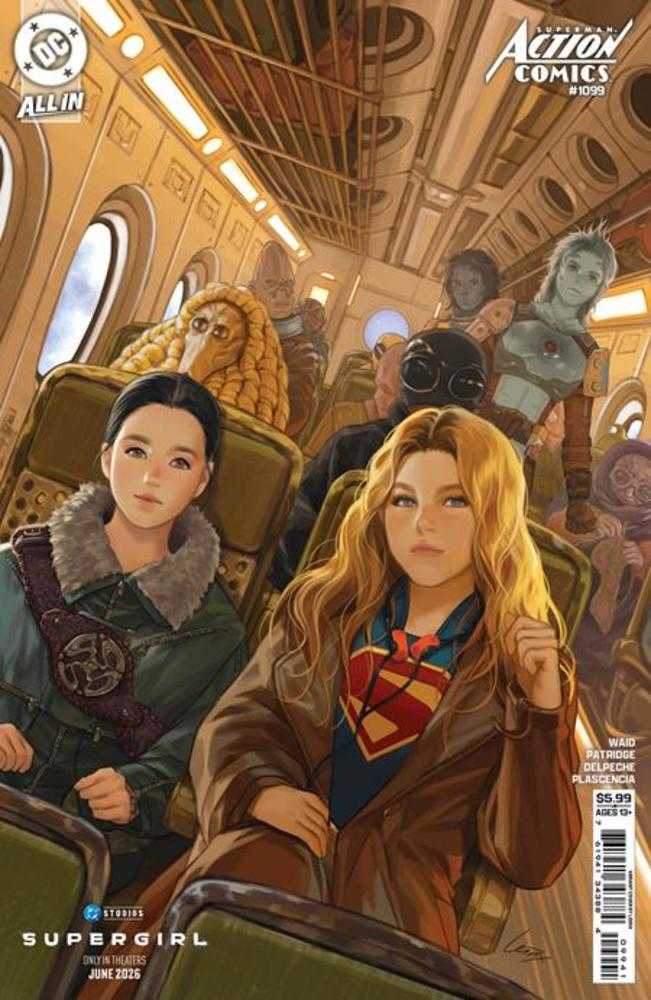 Action Comics #1099 Cover D Lesley Leirix Li Supergirl Movie Variant (The Reign Of The Superboys)