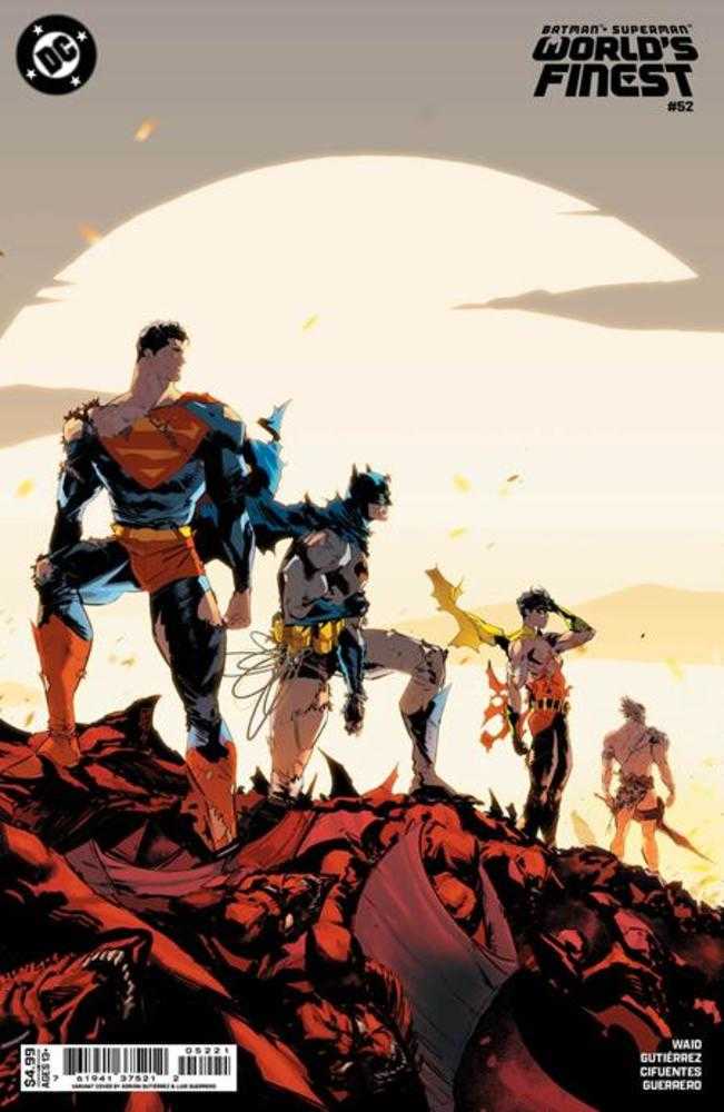 Batman Superman Worlds Finest #52 Cover B Adrian Gutierrez Variant