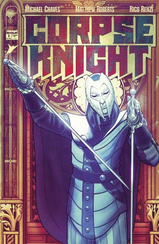 Corpse Knight #3 Cover D 1:25 Nimit Malavia Stained Glass Variant