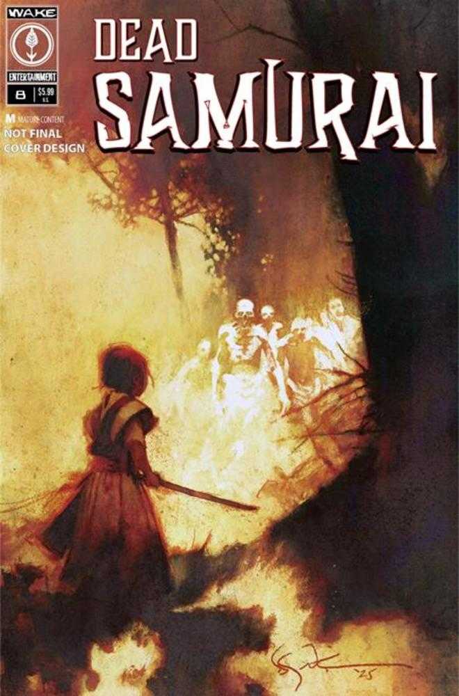 Dead Samurai #8 Cover A Bill Sienkiewicz