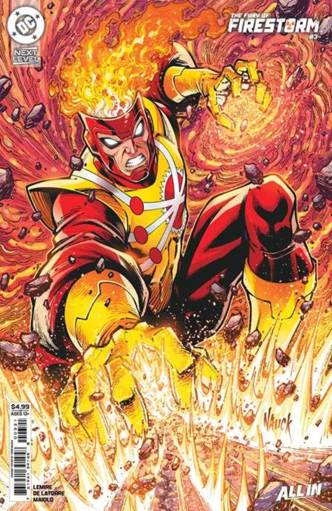 Fury Of Firestorm #3 Cover B Todd Nauck Variant