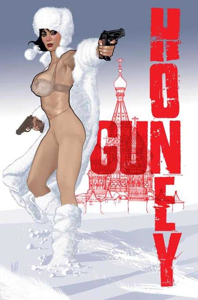 Gun Honey Doubles Down #1 Cover I Adam Hughes Foil Variant