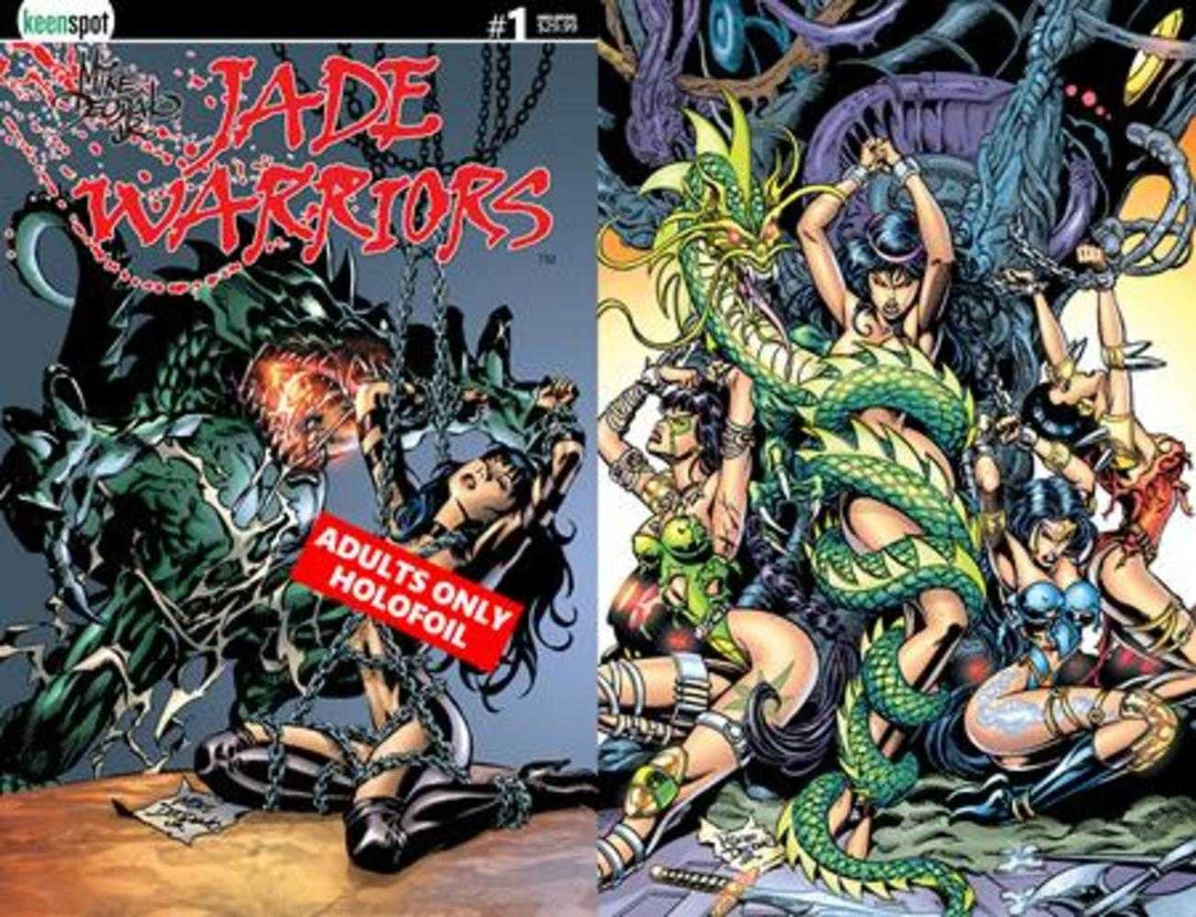 Jade Warriors #1 Cover D Mike Deodato Adults Only Holofoil Flip Variant