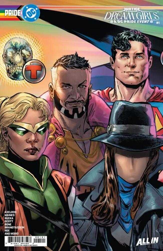 Justice League Dream Girls A DC Pride Event #1 Cover B Phil Jimenez Connecting Variant