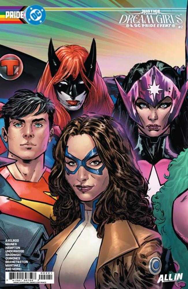Justice League Dream Girls A DC Pride Event #2 Cover B Phil Jimenez Connecting Variant