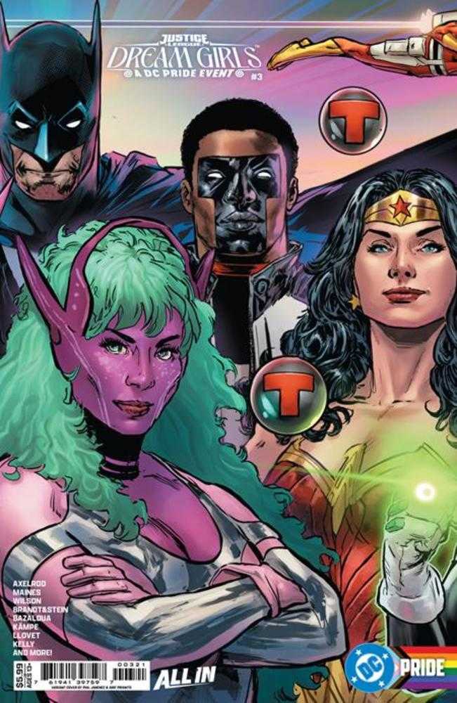 Justice League Dream Girls A DC Pride Event #3 Cover B Phil Jimenez Connecting Variant