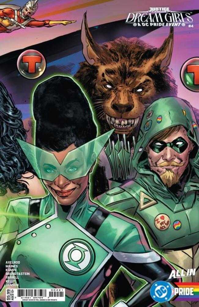 Justice League Dream Girls A DC Pride Event #4 Cover B Phil Jimenez Connecting Card Stock Variant