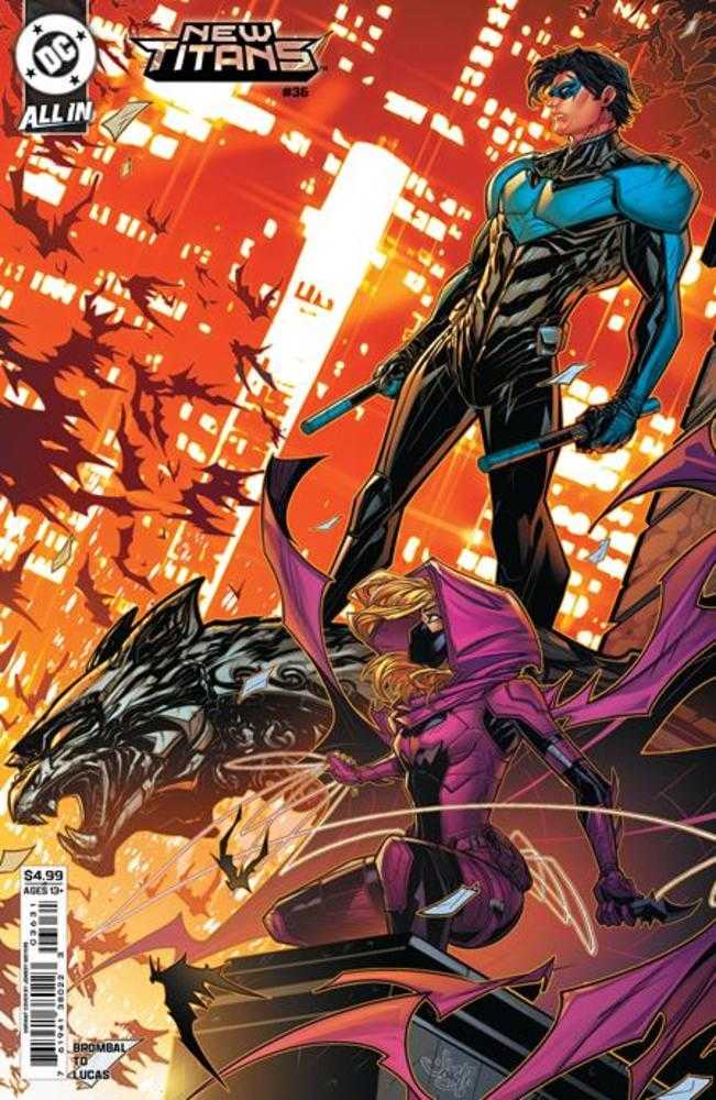 New Titans #36 Cover C Jonboy Meyers Variant