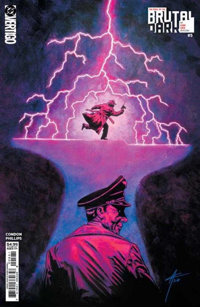The Peril Of The Brutal Dark An Ezra Cain Mystery #5 Cover B Aaron Campbell Card Stock Variant